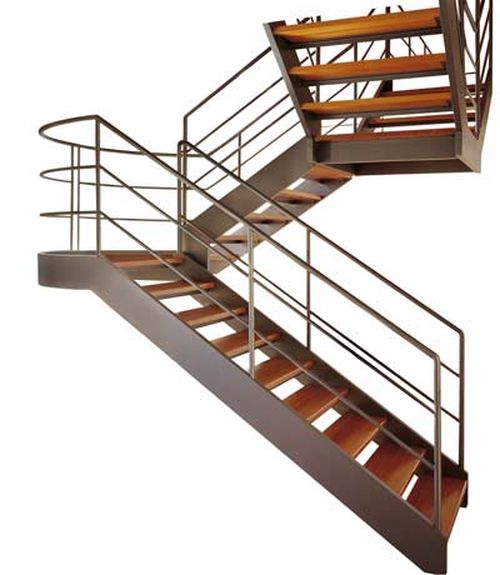Элементы для лестницы из металла