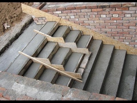 Лестница бетонная купить в Москве - бетонная лестница в частном доме о доступной цене