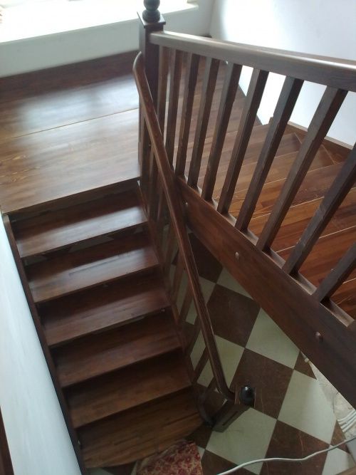 Как самостоятельно сделать деревянную лестницу