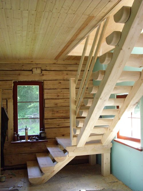 Как сделать лестницу на второй этаж в частном доме