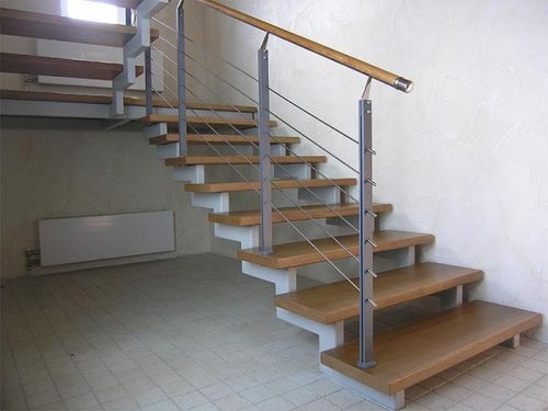 Особенности конструкции квадратной лестницы на второй этаж