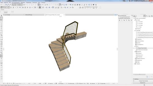 Инструкция по созданию лестниц в Архикаде